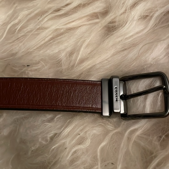 Coach brown leather belt - Picture 4 of 7